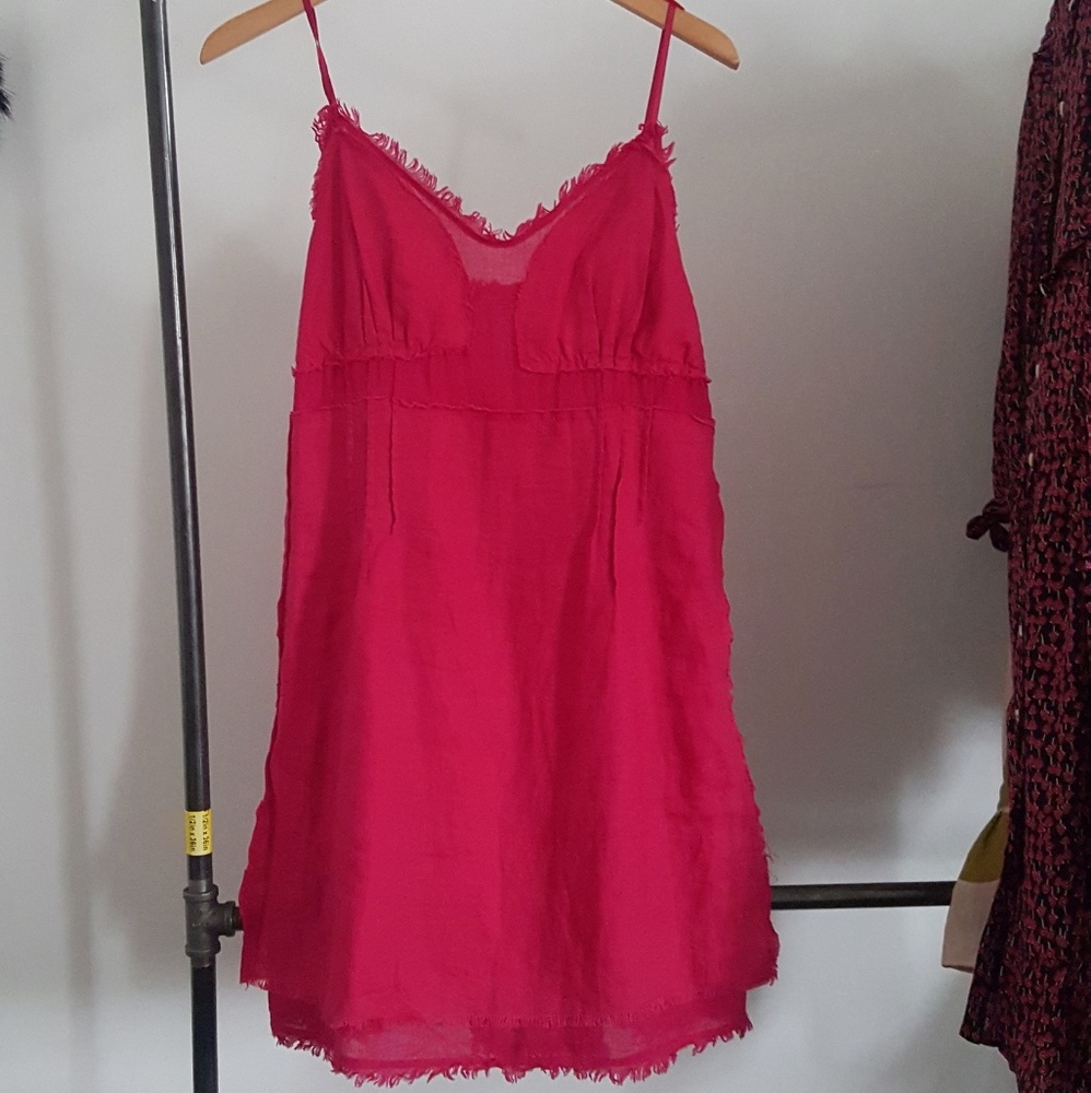 Linen and cotton Miss Sixty sun dress